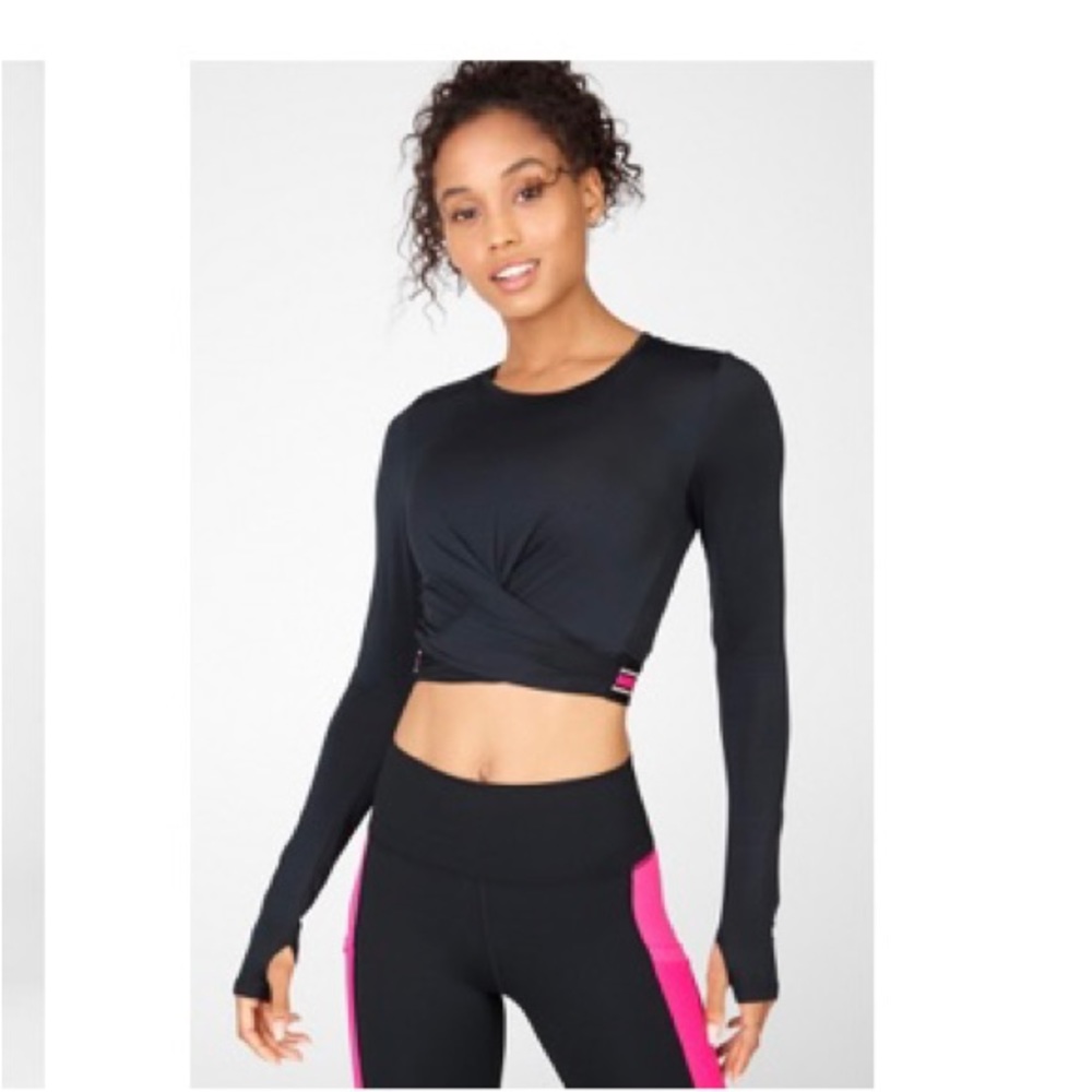 Fabletics Cropped Athletic Long Sleeve
